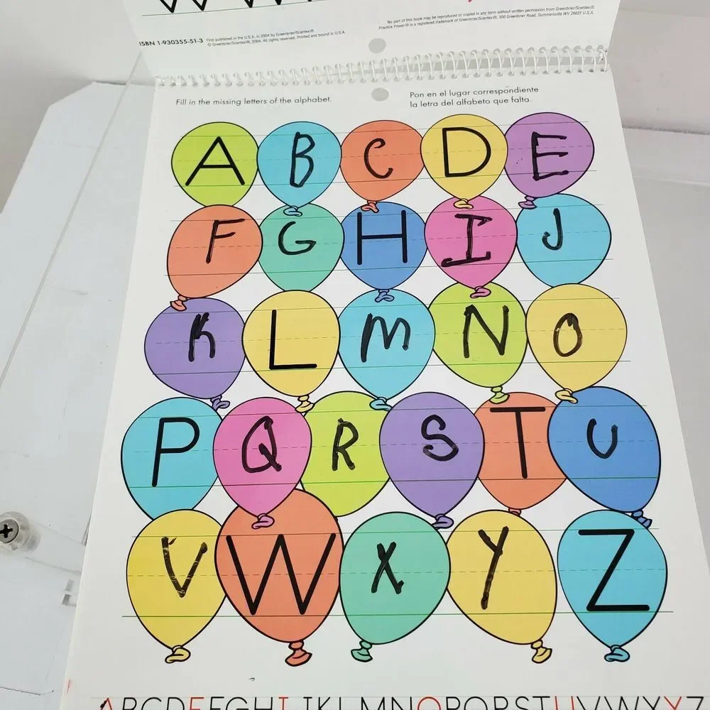 Practice Pals Write-On Wipe Clean First‎ Words Practice Book Kids Learning